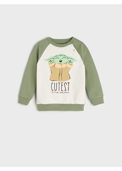 Sinsay - Bluza Baby Yoda - kremowy ze sklepu Sinsay w kategorii Bluzy i swetry - zdjęcie 175172945