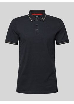 Koszulka polo o kroju slim fit z wyhaftowanym logo model ‘G-Style’ ze sklepu Peek&Cloppenburg  w kategorii T-shirty męskie - zdjęcie 175176117