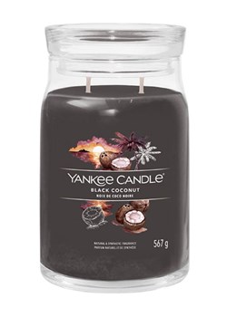 Yankee Candle Świeca zapachowa &quot;Black Coconut&quot; - 567 g ze sklepu Limango Polska w kategorii Świece i dyfuzory - zdjęcie 175181235