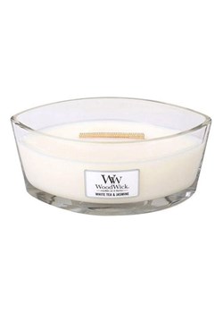 WoodWick Świeca zapachowa &quot;White Tea &amp; Jasmine&quot; - 453,6 g ze sklepu Limango Polska w kategorii Świece i dyfuzory - zdjęcie 175182019