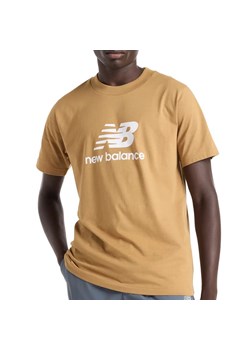 Koszulka New Balance MT41502GIN - żółta ze sklepu streetstyle24.pl w kategorii T-shirty męskie - zdjęcie 175185425