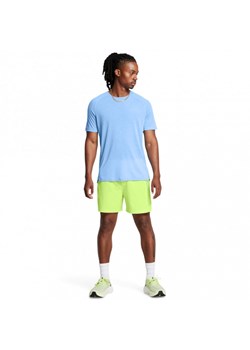 Męskie spodenki do biegania Under Armour UA Trail Run 5\'\' Shorts - zielone ze sklepu Sportstylestory.com w kategorii Spodenki męskie - zdjęcie 175187808