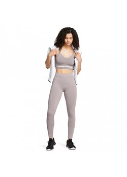 Damskie legginsy treningowe Under Armour UA Vanish Seamless Legging - beżowe ze sklepu Sportstylestory.com w kategorii Spodnie damskie - zdjęcie 175187886