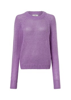 IPURI Sweter damski z dzianiny Kobiety bzowy jednolity ze sklepu vangraaf w kategorii Swetry damskie - zdjęcie 175187988