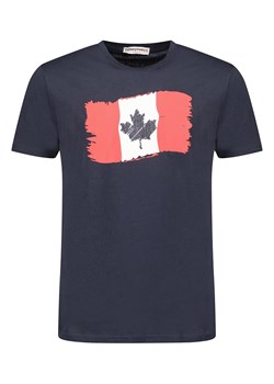 Canadian Peak Koszulka &quot;Jorenteak&quot; w kolorze granatowym ze sklepu Limango Polska w kategorii T-shirty męskie - zdjęcie 175190155