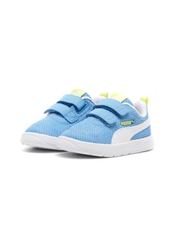 PUMA Buty dziecięce Courtflex V3 Mesh niebieskie ze sklepu taniesportowe.pl w kategorii Trampki dziecięce - zdjęcie 175190685