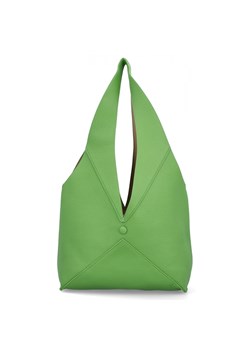 Torebka Shopper Bag z Kosmetyczką firmy Herisson 1901F731 Zielona ze sklepu PaniTorbalska w kategorii Torby Shopper bag - zdjęcie 175195387