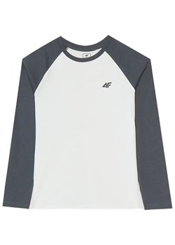 Longsleeve chłopięcy 4FJWAW24TLONM293 4F ze sklepu SPORT-SHOP.pl w kategorii T-shirty chłopięce - zdjęcie 175199586