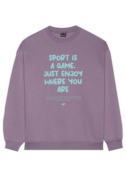 Bluza dziewczęca 4FJWAW24TSWSF1214 4F ze sklepu SPORT-SHOP.pl w kategorii Bluzy dziewczęce - zdjęcie 175199958