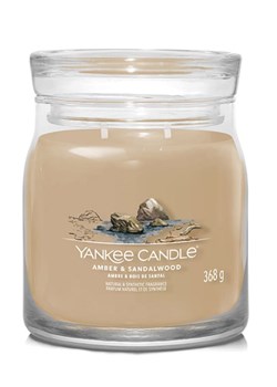 Yankee Candle Świeca zapachowa &quot;Amber &amp; Sandalwood&quot; - 368 g ze sklepu Limango Polska w kategorii Świece i dyfuzory - zdjęcie 175200886