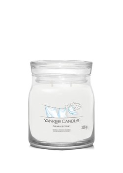 Yankee Candle Świeca zapachowa &quot;Clean Cotton&quot; - 368 g ze sklepu Limango Polska w kategorii Świece i dyfuzory - zdjęcie 175200887