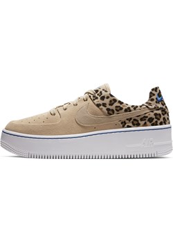 Buty damskie Nike Air Force 1 Sage Low Premium Animal - Brązowy ze sklepu Nike poland w kategorii Buty sportowe damskie - zdjęcie 175210216