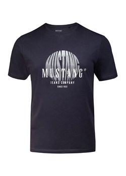 Granatowy t-shirt męski 4241-2100, Kolor granatowy, Rozmiar L, Mustang ze sklepu Primodo w kategorii T-shirty męskie - zdjęcie 175212388