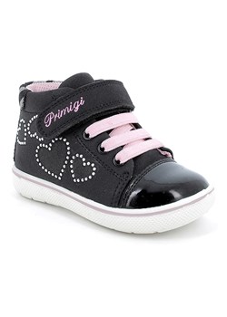 Primigi Skórzane sneakersy w kolorze czarnym ze sklepu Limango Polska w kategorii Buty zimowe dziecięce - zdjęcie 175213088