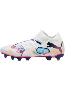 Buty piłkarskie Puma Future 7 Match Vol. Up FG/AG M 108074 01 białe ze sklepu ButyModne.pl w kategorii Buty sportowe męskie - zdjęcie 175213157