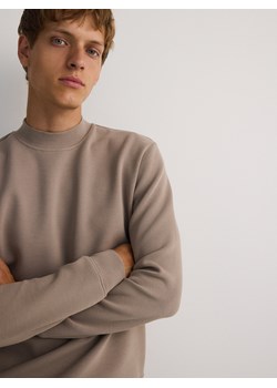 Reserved - Bluza ze stójką - beżowy ze sklepu Reserved w kategorii Bluzy męskie - zdjęcie 175214789