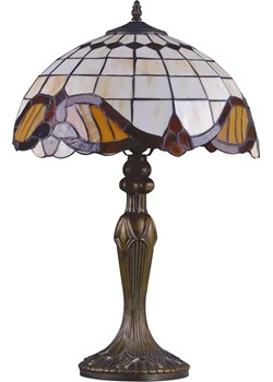 Lampa stołowa z ozdobnym kloszem - S996-Vanta ze sklepu Edinos.pl w kategorii Lampy stołowe - zdjęcie 175215859