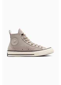 Converse trampki Chuck 70 Jungle Cloth Overlay męskie kolor szary A08602C ze sklepu PRM w kategorii Trampki męskie - zdjęcie 175218739