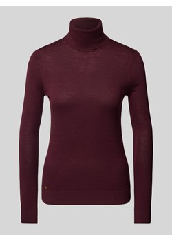 Sweter z dzianiny z golfem model ‘ZOE’ ze sklepu Peek&Cloppenburg  w kategorii Swetry damskie - zdjęcie 175226448