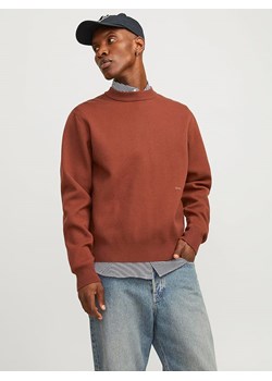 Jack &amp; Jones Sweter w kolorze jasnobrązowym ze sklepu Limango Polska w kategorii Swetry męskie - zdjęcie 175227865