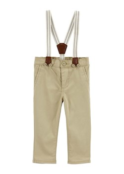 OshKosh Spodnie chino w kolorze beżowym ze sklepu Limango Polska w kategorii Spodnie i półśpiochy - zdjęcie 175228127