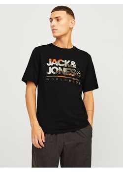 Jack &amp; Jones Koszulka &quot;Luke&quot; w kolorze czarnym ze sklepu Limango Polska w kategorii T-shirty męskie - zdjęcie 175228215