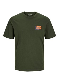 Jack &amp; Jones Koszulka &quot;Nolan&quot; w kolorze khaki ze sklepu Limango Polska w kategorii T-shirty męskie - zdjęcie 175228236