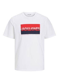 Jack &amp; Jones Koszulka &quot;Nolan&quot; w kolorze białym ze sklepu Limango Polska w kategorii T-shirty męskie - zdjęcie 175228238