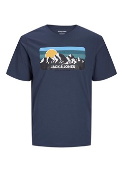 Jack &amp; Jones Koszulka &quot;Peak&quot; w kolorze granatowym ze sklepu Limango Polska w kategorii T-shirty męskie - zdjęcie 175228269