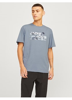 Jack &amp; Jones Koszulka w kolorze niebieskoszarym ze sklepu Limango Polska w kategorii T-shirty męskie - zdjęcie 175228305