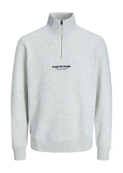 Jack &amp; Jones Bluza w kolorze jasnoszarym ze sklepu Limango Polska w kategorii Bluzy męskie - zdjęcie 175228538