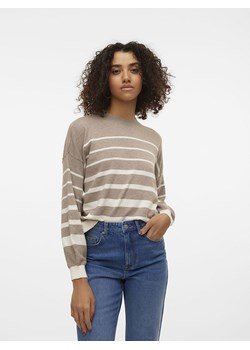 Vero Moda Sweter w kolorze beżowym ze sklepu Limango Polska w kategorii Swetry damskie - zdjęcie 175228657