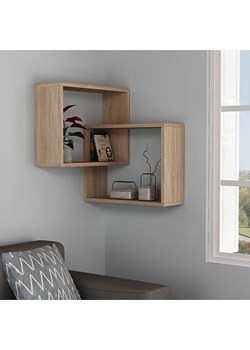 Scandinavia Concept Regał narożny "Ring" w kolorze brązowym - 60 x 68 x 68 cm - id: 6509102 - marki Scandinavia Concept - 175228799 Scandinavia Concept Regał narożny "Ring" w kolorze brązowym - 60 x 68 x 68 cm ze sklepu Limango Polska w kategorii Regały i witryny - zdjęcie 175228799