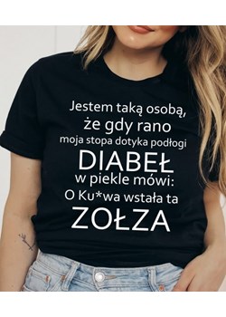 ŚMIESZNA KOSZULKA NA PREZENT JESTEM TAKĄ OSOBĄ ze sklepu Time For Fashion w kategorii Bluzki damskie - zdjęcie 175228828