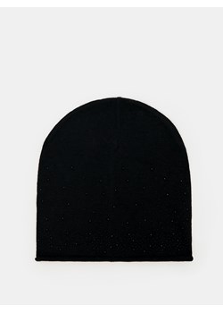 Mohito - Czapka beanie - czarny ze sklepu Mohito w kategorii Czapki zimowe damskie - zdjęcie 175229385