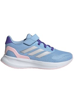 Buty sportowe adidas Runfalcon 5 IE8581 niebieskie ze sklepu ButyModne.pl w kategorii Buty sportowe dziecięce - zdjęcie 175239239