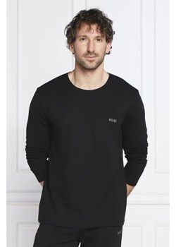 BOSS BLACK Longsleeve Waffle LS-Shirt | Regular Fit ze sklepu Gomez Fashion Store w kategorii T-shirty męskie - zdjęcie 175239768