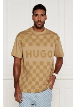 Hugo Blue T-shirt Narliparo | Loose fit ze sklepu Gomez Fashion Store w kategorii T-shirty męskie - zdjęcie 175239797