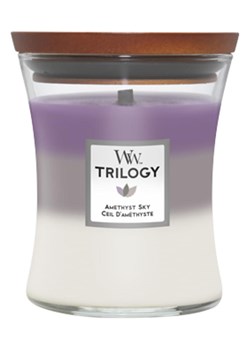 WoodWick Świeca zapachowa &quot;Trilogy - Amethysty Sky&quot; - 275 g ze sklepu Limango Polska w kategorii Świece i dyfuzory - zdjęcie 175250548