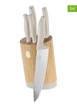 Berlinger Haus 6-częściowy zestaw w kolorze kremowym ze sklepu Limango Polska w kategorii Noże kuchenne - zdjęcie 175250759