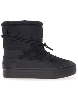 Buty Calvin Klein Jeans Vulc Flatform Snow Boot YW0YW01591-0GJ - czarne ze sklepu streetstyle24.pl w kategorii Śniegowce damskie - zdjęcie 175260576