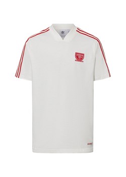 adidas Originals Koszulka męska Mężczyźni Bawełna biały jednolity ze sklepu vangraaf w kategorii T-shirty męskie - zdjęcie 175261679