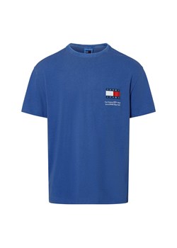 Tommy Jeans Koszulka męska Mężczyźni Bawełna błękit królewski nadruk ze sklepu vangraaf w kategorii T-shirty męskie - zdjęcie 175261687