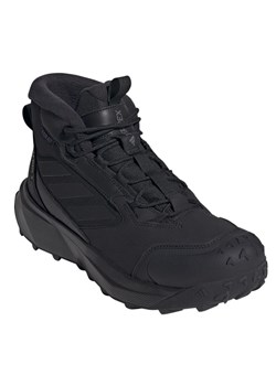 Buty adidas Terrex Winter Boot Mid Leather ID2859 czarne ze sklepu ButyModne.pl w kategorii Buty trekkingowe dziecięce - zdjęcie 175272456