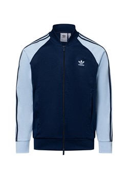 adidas Originals Bluza męska Mężczyźni Sztuczne włókno indygo w paski ze sklepu vangraaf w kategorii Kurtki męskie - zdjęcie 175273796