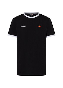 ellesse Koszulka męska - Ferdorini Tee Mężczyźni Bawełna czarny jednolity ze sklepu vangraaf w kategorii T-shirty męskie - zdjęcie 175273806