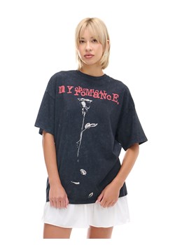 Cropp - T-shirt z nadrukiem My Chemical Romance UNISEX - czarny ze sklepu Cropp w kategorii Bluzki damskie - zdjęcie 175282668