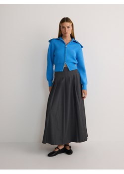 Reserved - Plisowana spódnica - ciemnoszary ze sklepu Reserved w kategorii Spódnice - zdjęcie 175289706