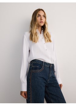 Reserved - Koszula z wiskozy - złamana biel ze sklepu Reserved w kategorii Koszule damskie - zdjęcie 175289747