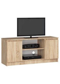 Szafka Pod Telewizor Z Półkami Dąb Sonoma C2-R35 ze sklepu Edinos.pl w kategorii Szafki RTV - zdjęcie 175290259